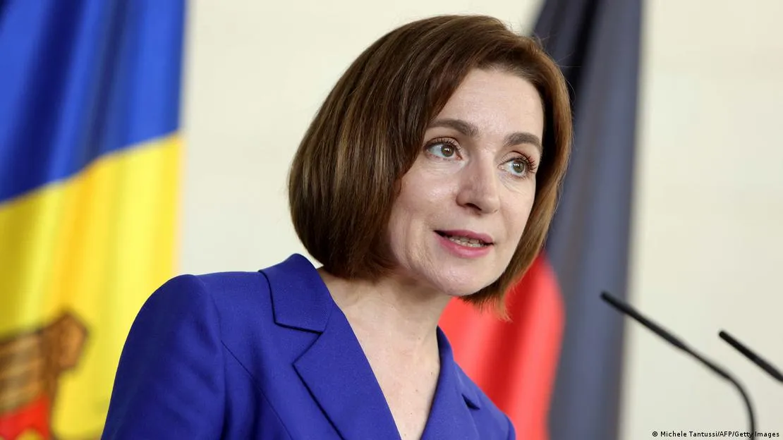 Санду закликала посилити тиск на Росію після падіння дрона