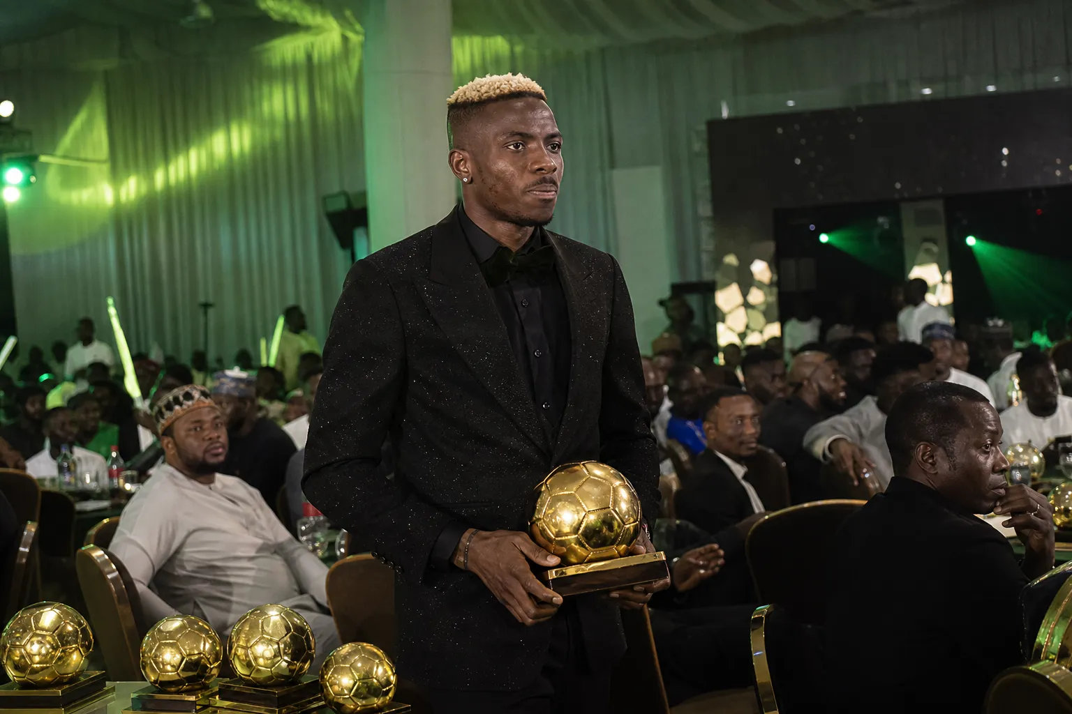 Osimhen wins two top Nigeria Pitch Awards in Nigeria