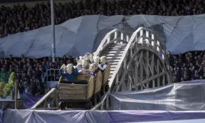 Russian hockey player lost his job after being hit by a puck