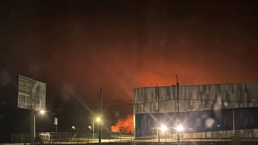 Видео: По российскому аэродрому Борисоглейбск нанесли ракетный удар с использованием носителей КАБ