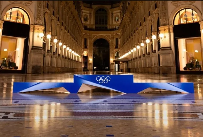 Олімпіада-2026: представлено дизайн п’єдесталу пошани Олімпіада-2026: представлено дизайн п’єдесталу пошани