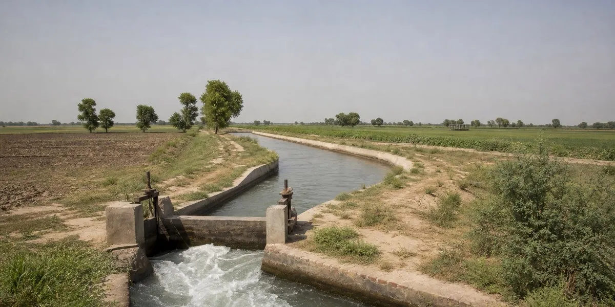 294 people suspected of stealing irrigation water in Pakistan