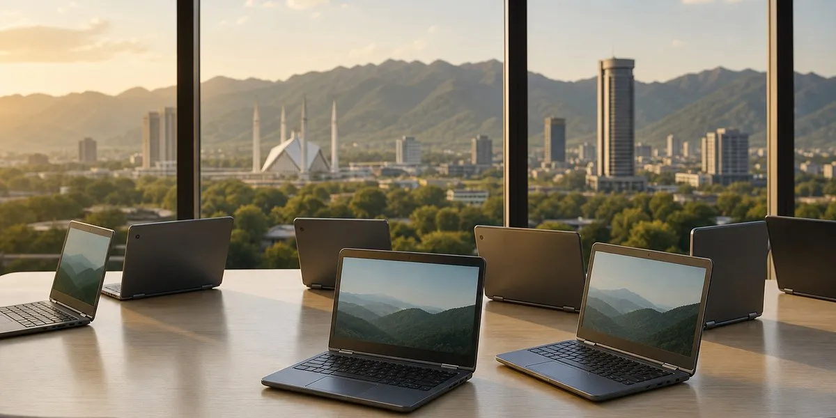 Premier Pakistanu zapowiedział rozdanie studentom 500 tys. Chromebooków — Dawn