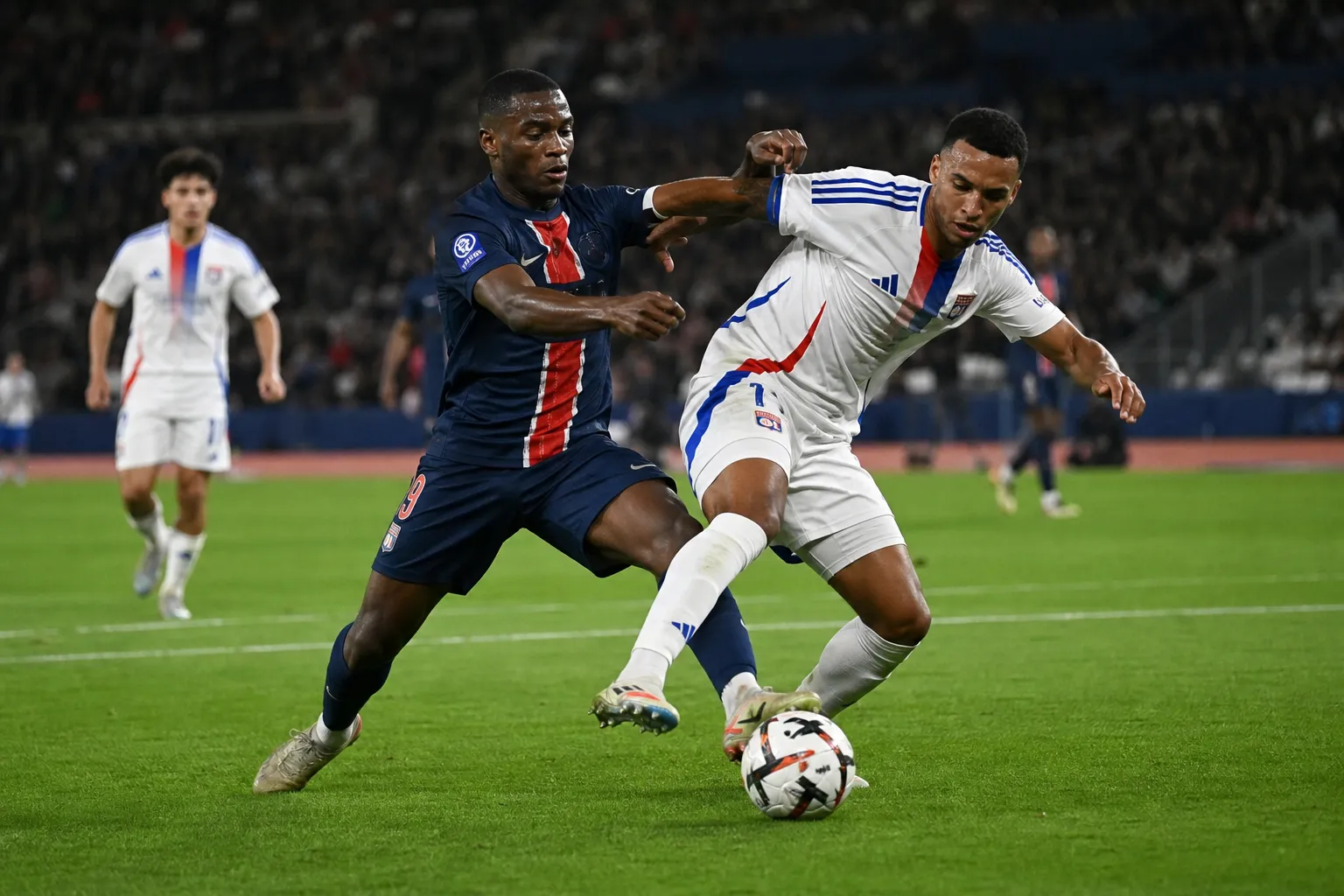 In France, Paris and Lyon drew and fell behind the Ligue 1 leaders