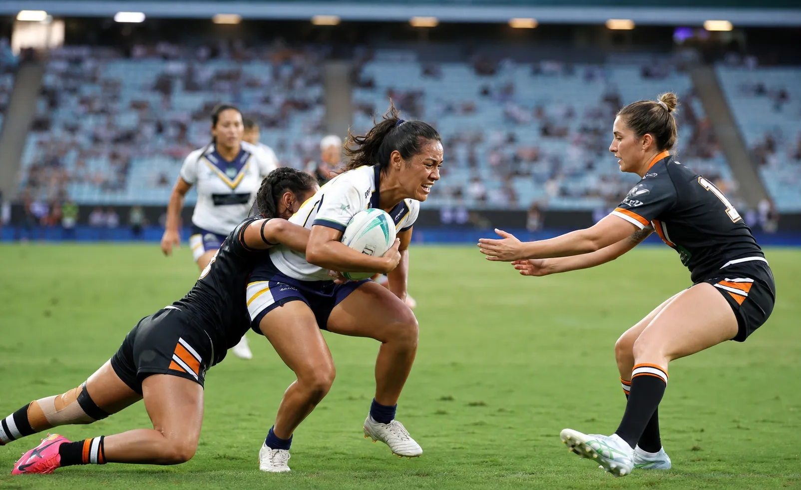 In Australia, Parramatta came back from 16 points down, while Dragons finished last in the NRLW