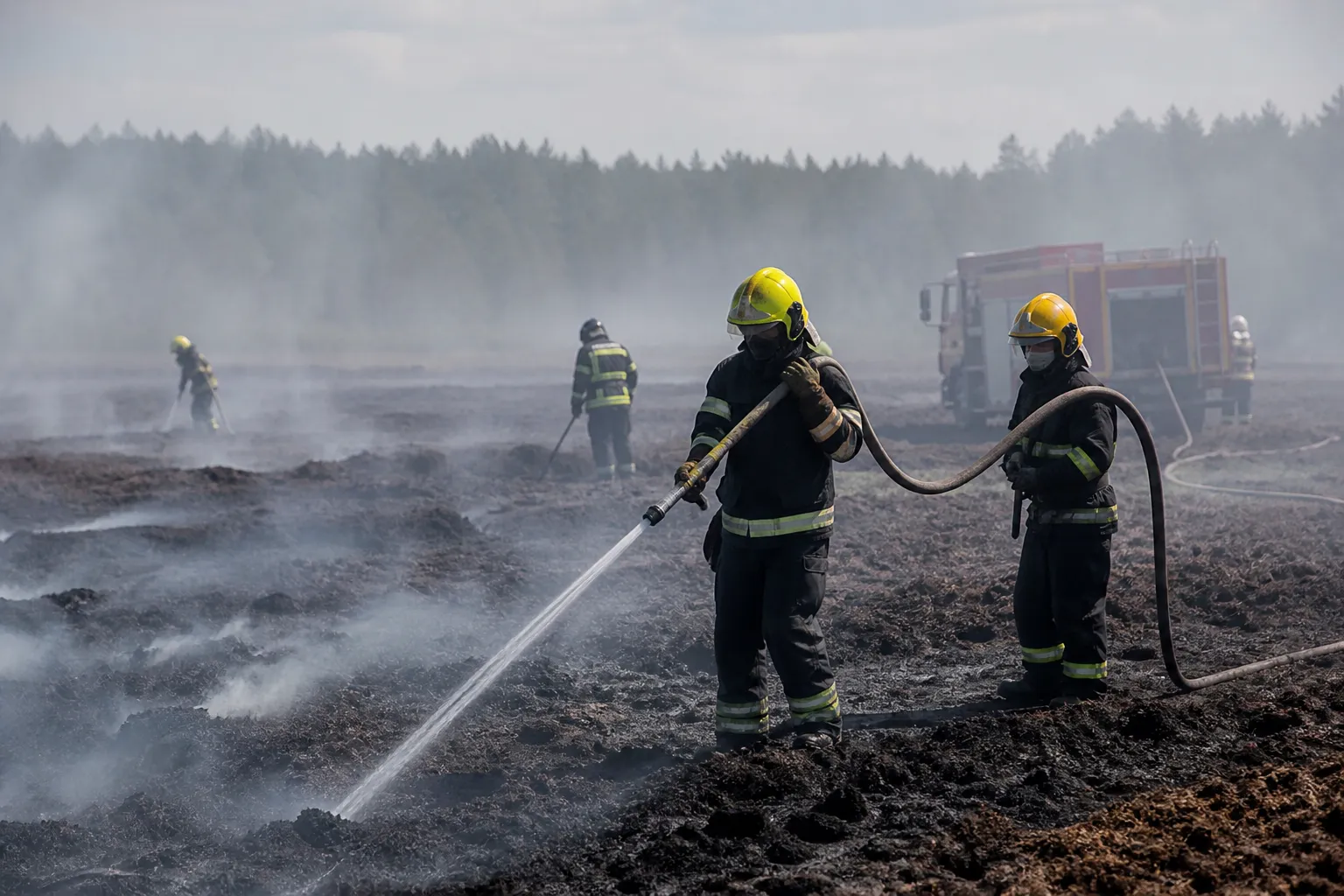 В Естонії горить торфовище Ряяма площею близько 10 гектарів