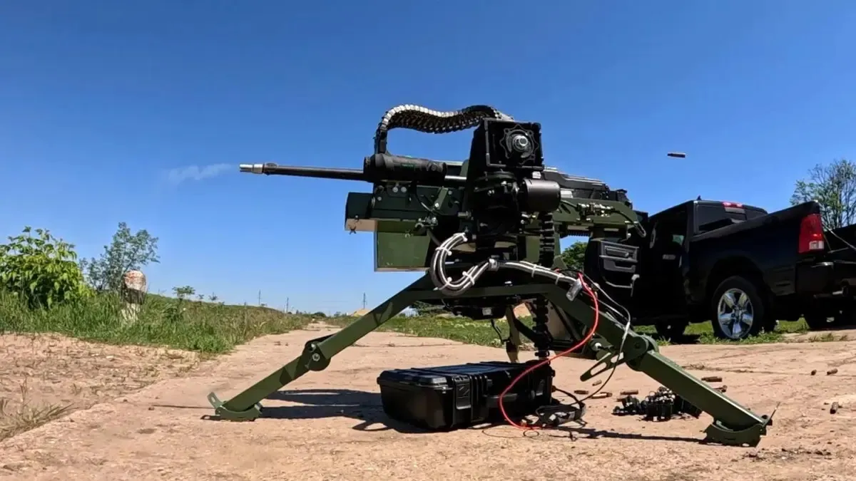 Ukraine's air defense forces are already shooting down jet-powered drones from robotic turrets