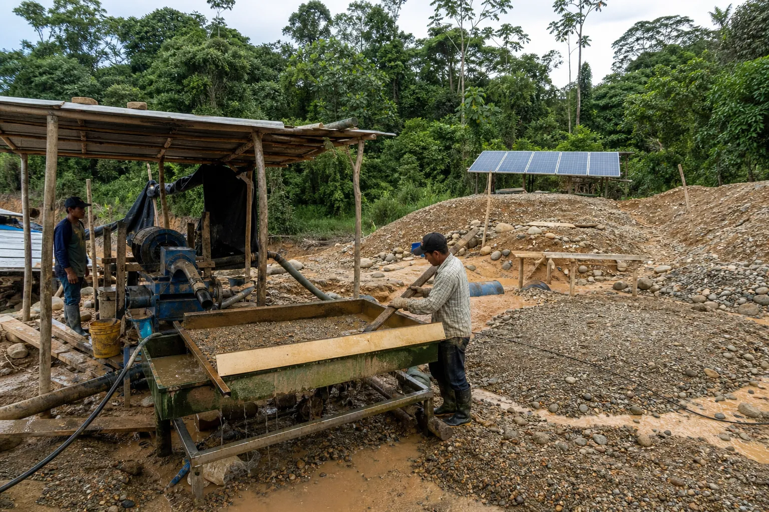 In Peru, artisanal miners seek to extract gold without mercury — Mongabay