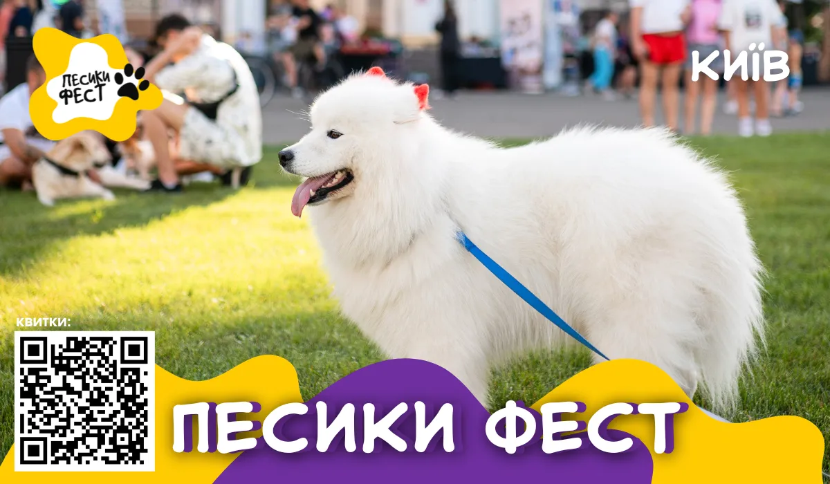 Найбільший фестиваль для собак в Україні «Песики Фест» повертається до Києва
