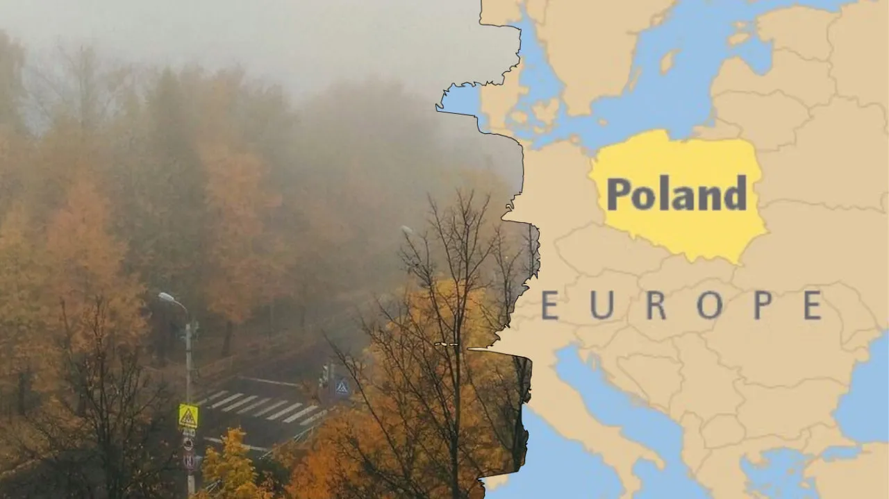 Якою буде погода у Польщі цієї осені: прогноз на листопад 2025