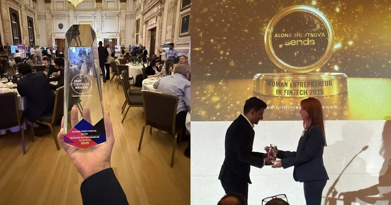 Alyona Shevtsova otrzymała tytuł Woman Entrepreneur in Fintech-2025 podczas Brit Fintech Awards