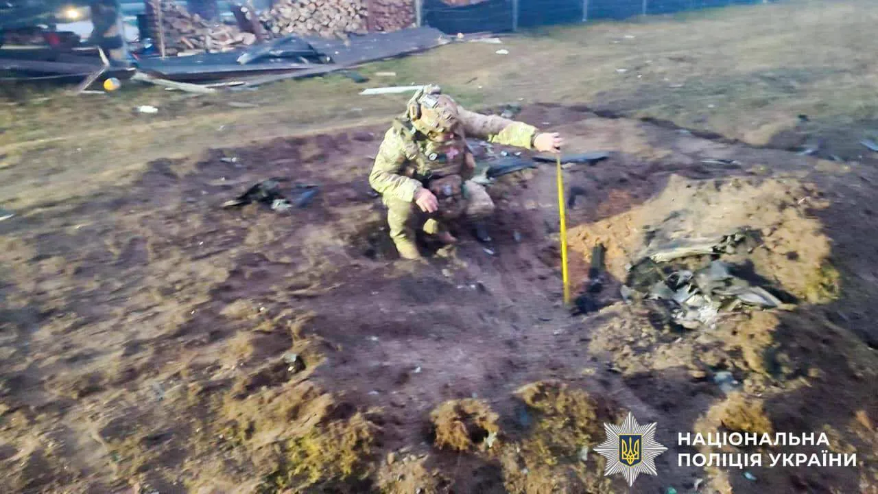 Поліція показала наслідки нічної атаки на Рівненщину