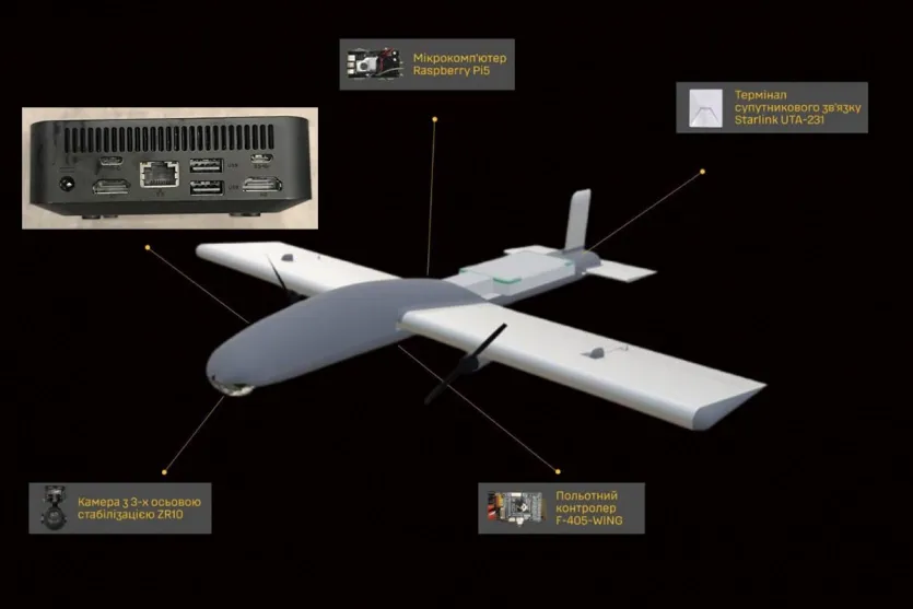 На російському дроні знайшли Windows 11 і Starlink — дані ГУР