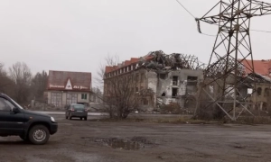 У Бериславі російські терористи поранили поліцейського