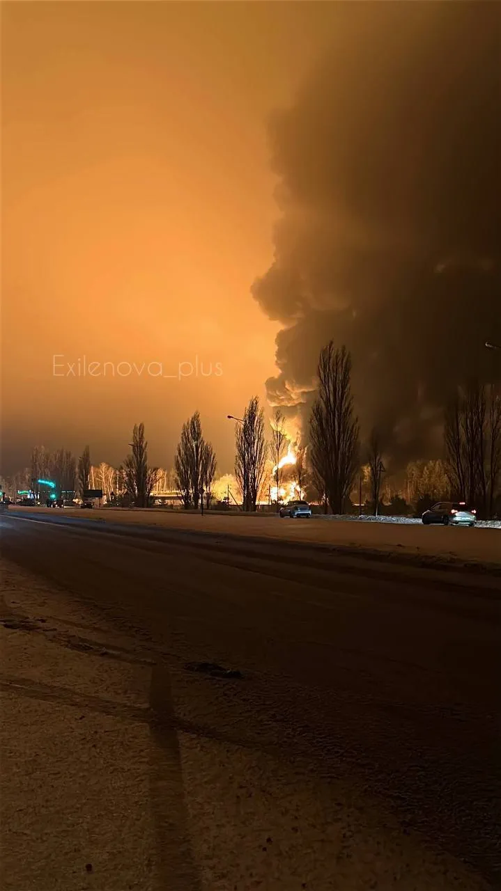 Добрі дрони запалили нафтобазу на Бєлгородщині – відео