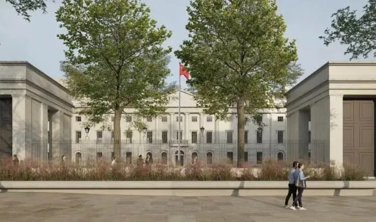 China will be able to build a mega-embassy in London