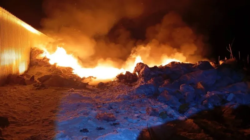 Росія атакувала ангари з зерном на Чернігівщині