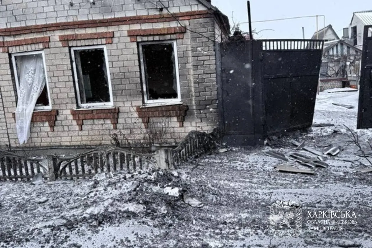 рф атакувала Харківщину КАБом і дронами, є постраждалі і пошкоджено цивільну інфраструктуру
