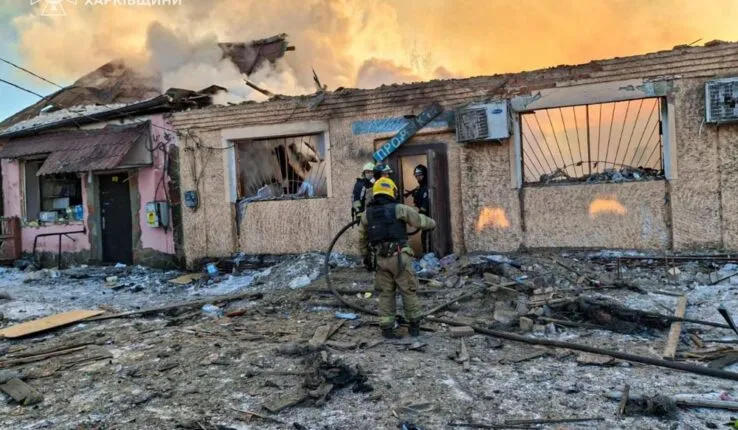 У Харкові є постраждалі від російського удару по ринку
