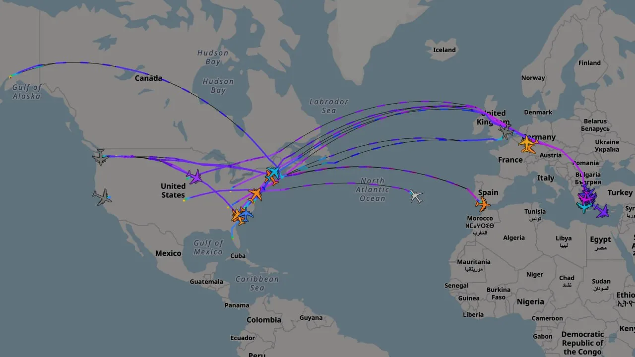 США створюють проти Ірану надпотужниу авіаційну армаду на Близькому Сході