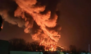 Нафтобазу «Великолукська» в Псковській області вразили українські безпілотники, — джерело