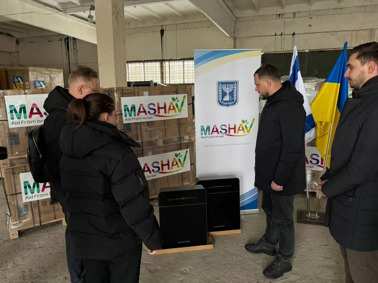 Ізраїль передав Київщині понад 100 систем резервного живлення