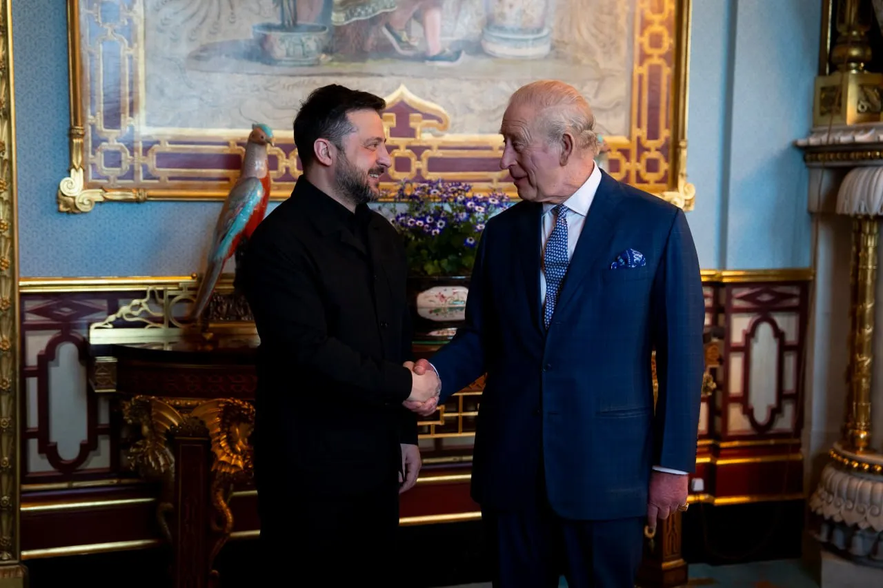 Зеленский встретился с королем Чарльзом III