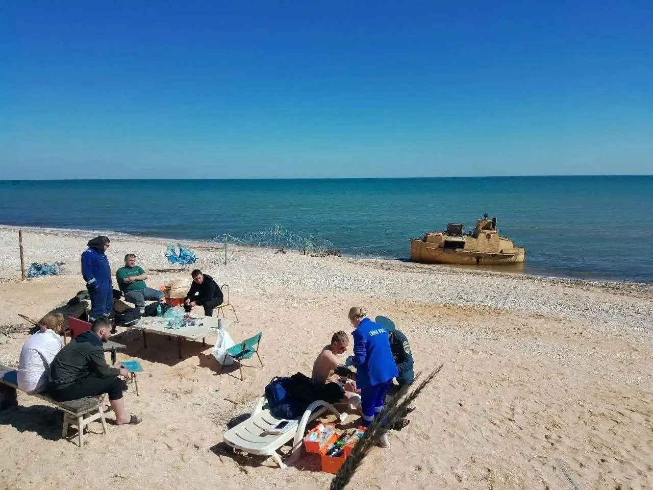 У Азовському морі затонув російський суховантаж із пшеницею