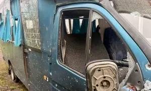 На Дніпропетровщині ударом фр пошкоджена маршрутка, п'ятеро поранених