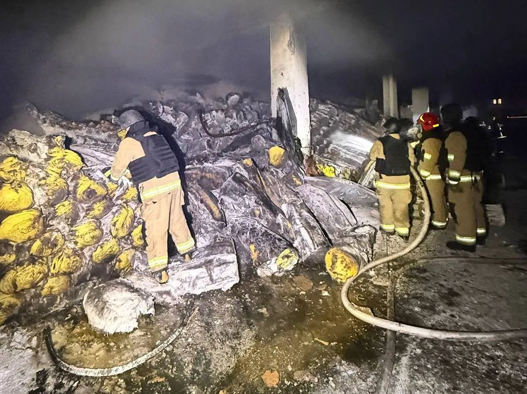 Port infrastructure in the Odesa region has been damaged by a Russian drone attack