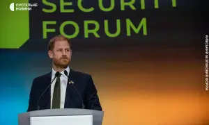 У Києві принц Гаррі закликав США до лідерства у війні РФ проти України