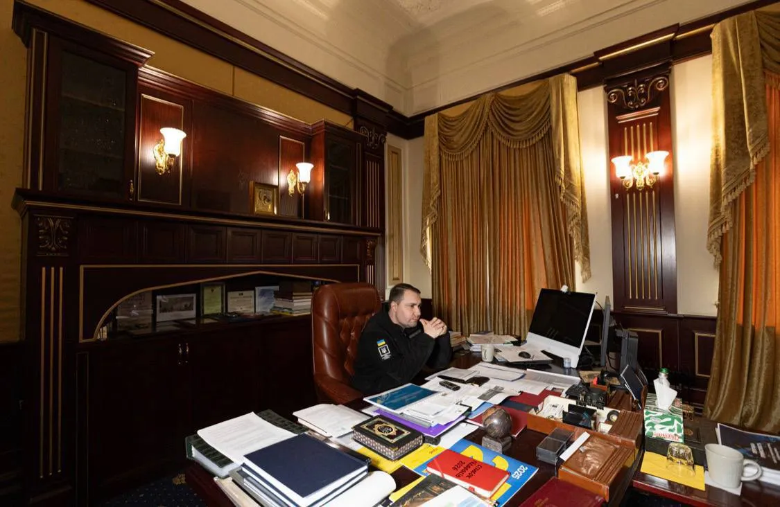 У кабінеті Кирила Буданова помітили блокнот із цікавим написом