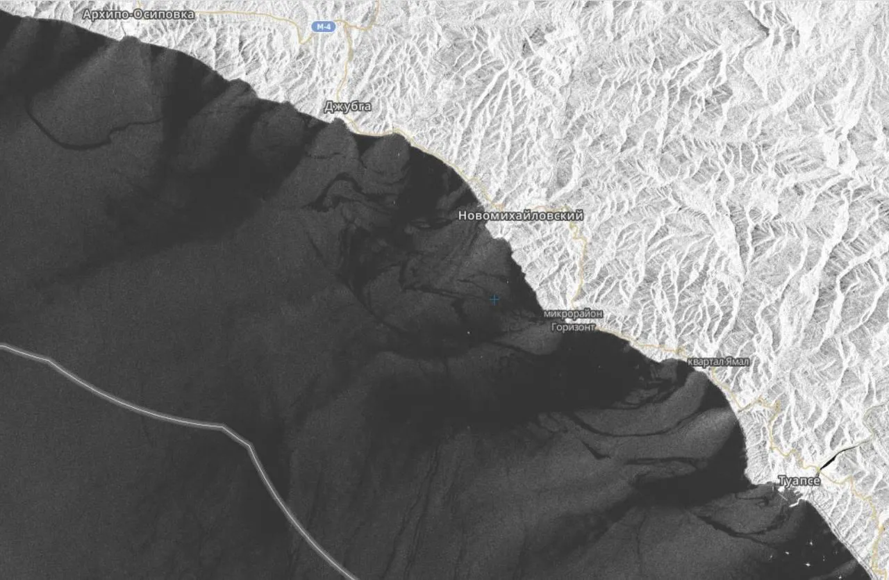 Нафтова пляма з Туапсе пливе до палацу путіна в Геленджику