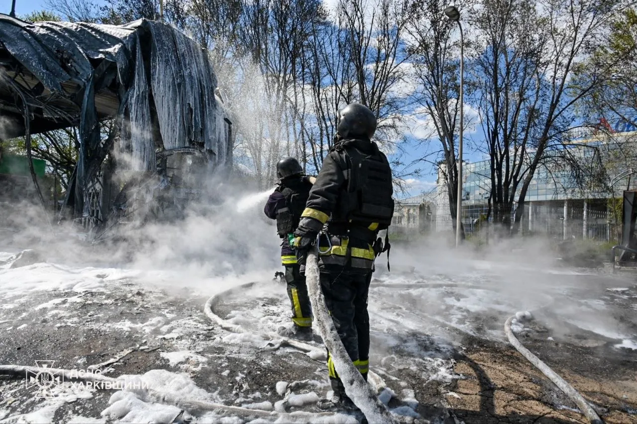 У Харкові за тиждень зафіксували 15 цілеспрямованих ударів росіян по АЗС