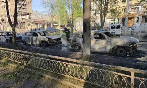 ГУР уразило російські катери та літак Бе-12 у Криму — відео
