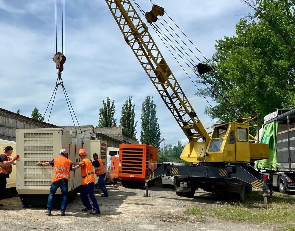 Кривий Ріг отримав нові генератори для критичної інфраструктури