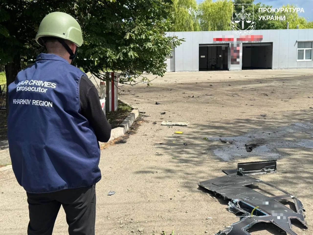 The Russians attacked infrastructure in Lozova; there were hits near a gas station and a car repair shop