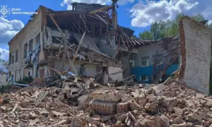 Фото: окупанти знищили ще одну школу в Донецькій області