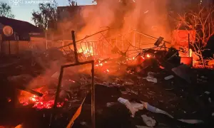Російські дрони атакували три райони Харкова, у місті пожежі