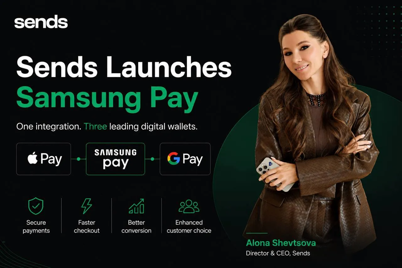 Samsung Pay став доступним для клієнтів Sends