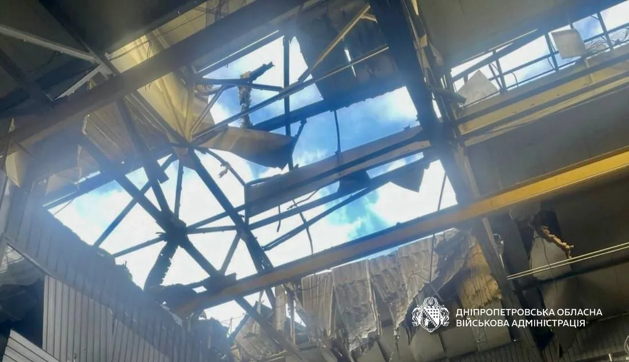 Occupiers struck a facility in Dnipro; many were injured