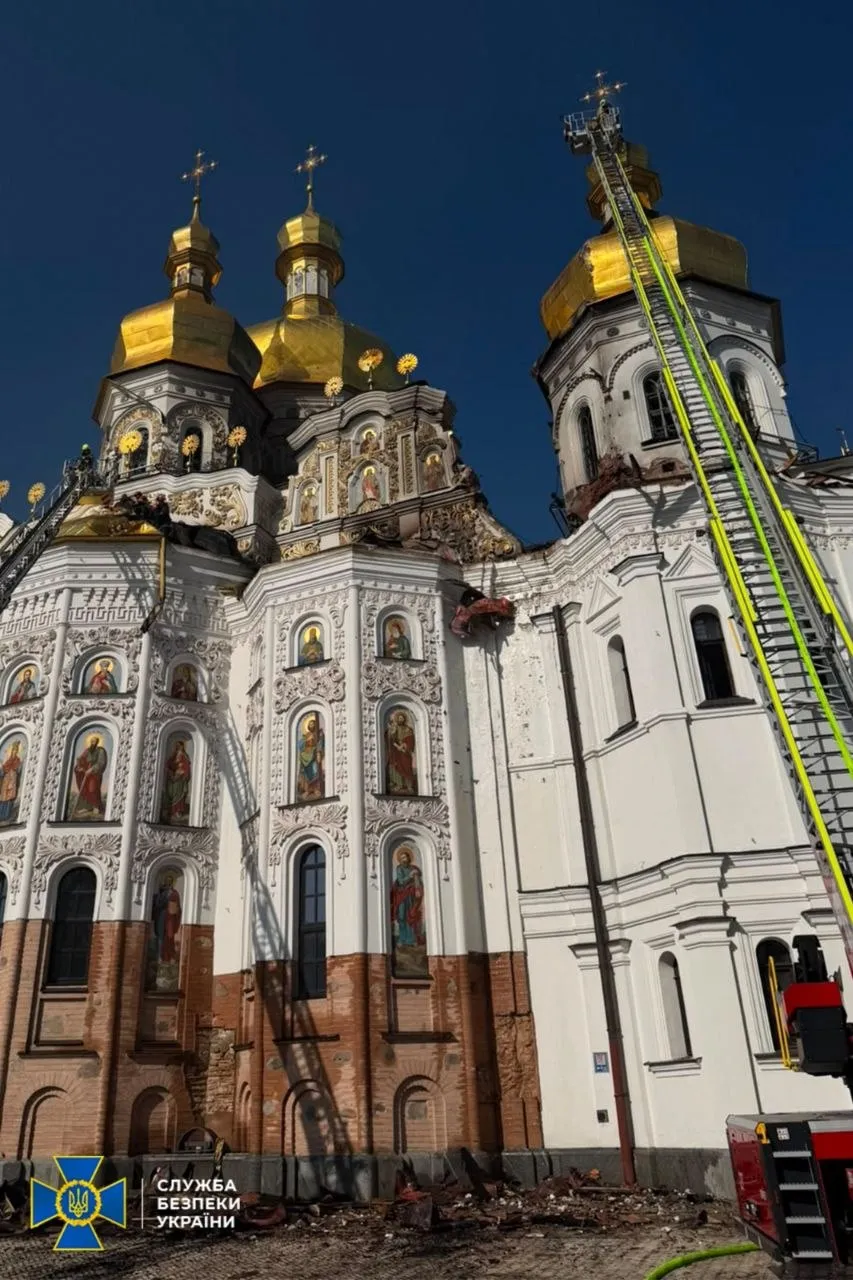 СБУ показала, чим росіяни прицільно били по Києво-Печерській лаврі
