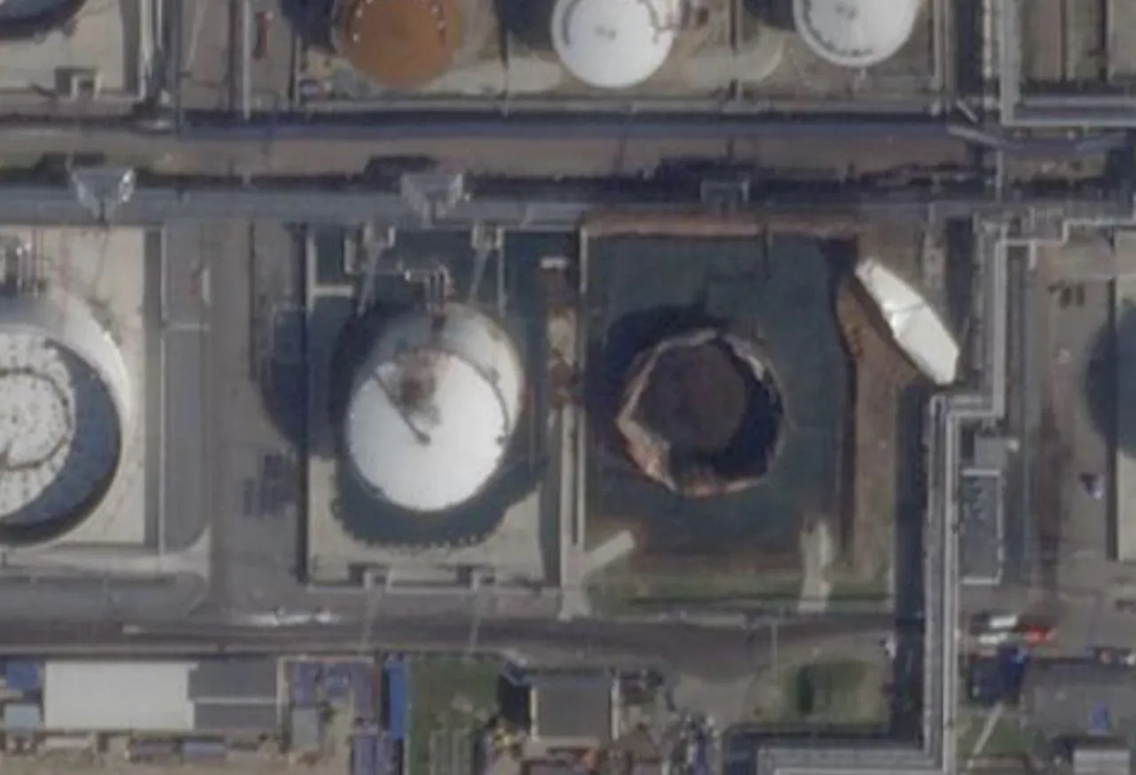 Photo: The General Staff showed the aftermath of the drone attack on the Moscow Oil Refinery