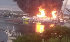 рашисти обстріляли центр Торецька