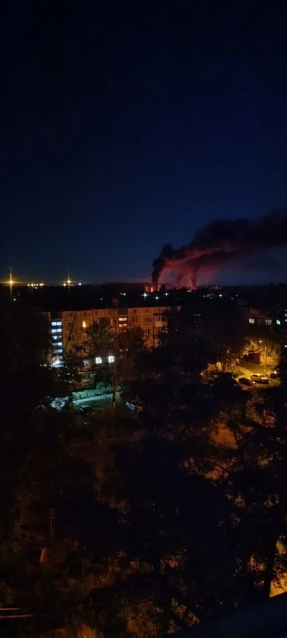 Окупований Донецьк уночі атакували безпілотники