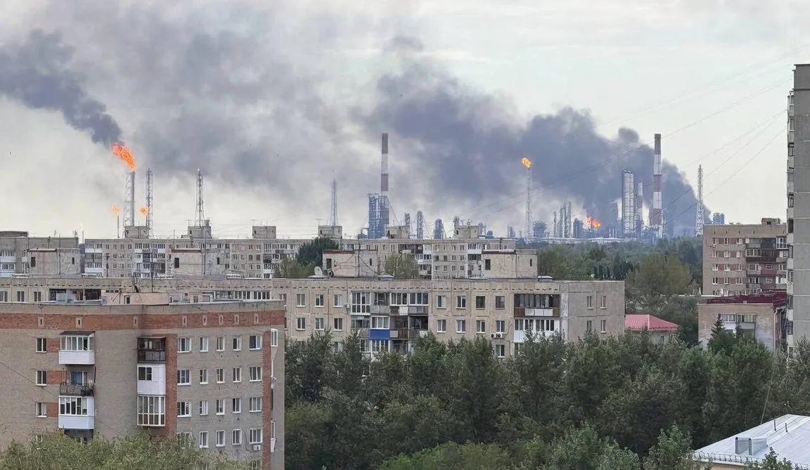 The General Staff confirmed that the Omsk Oil Refinery, located 2,500 km from Ukraine, had been hit – video