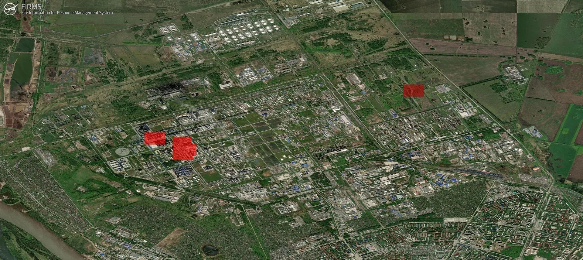 Ukrainian drones struck key facilities at the Omsk Oil Refinery