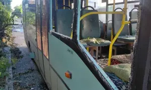 Супутник зафіксував уражені російські танкери в Азовському морі