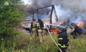Photo: drones strike “VNIIIR-Progress” factory in Cheboksary, Russia