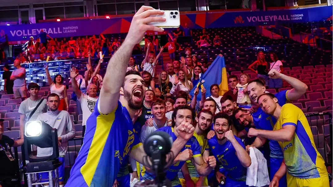 Film: Reprezentacja Ukrainy w siatkówce po raz pierwszy w historii awansowała do fazy play-off Ligi Narodów